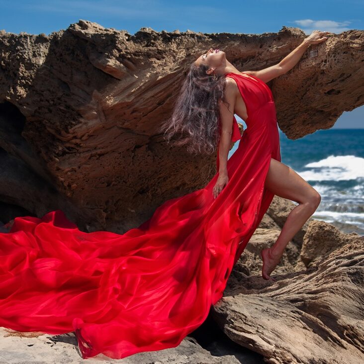 goddess photoshoot in Torrevieja Spain