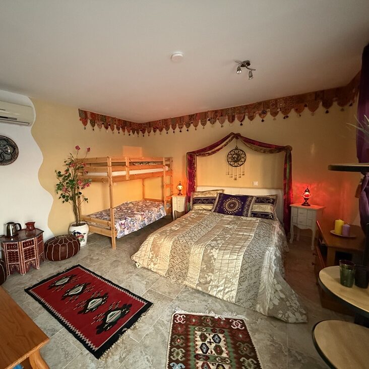 private room in divine feminine retreat Spain